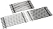 Music City Metals 51343 Stamped Porcelain Steel Cooking Grid Replacement for Select Uniflame Gas Grill Models, Set of 3