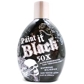 Millenium Tanning New Paint It Black Auto-darkening Dark Tanning Lotion, 50X, 13.5 Ounce