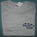 Proud Uncle T-shirt-Announce The Little One in Style