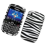 TPU Black/ White Zebra Silicone Skin Gel Cover Case For BlackBerry Curve 85 ....