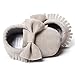 Voberry Baby Boys Girls Tassel Bow Soft Sole PU Leather Loafers Moccasin Sneakers (Grey, 12~18 Month)