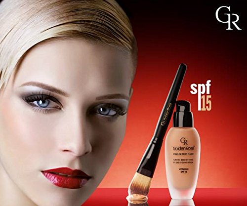 Satin Smoothing Fluid Foundation SPF 15 with Vitamin E