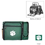 Clemson Tigers NCAA Malibu Insulated Pack (Hunter Green) (Embroidered Logo)