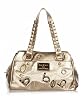 Logo Embossed Leather Satchel main image
