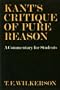 Kant's Critique of Pure Reason a Commentary for Students