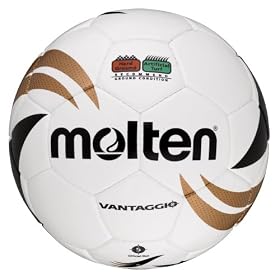 Molten FVA-140AL - Ballon de football - Blanc/Dor�/Noir - 5