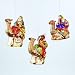 Nativity We Three Kings Wise Men Christmas Tree Ornament Holiday Set of 3