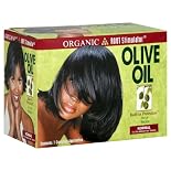 Organic Root Stimulator No-Lye Relaxer, Built-In Protection, Normal, Olive Oil