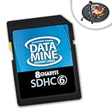 DataMINE 8GB SDHC Class 6 Memory Card Featuring DataSAFE Technology for you ....
