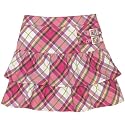 The Children's Place Girls Plaid Ruffle Skort Sizes 4 - 14