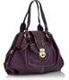 Purple Vitalio Oversized ''Celina Satchel''