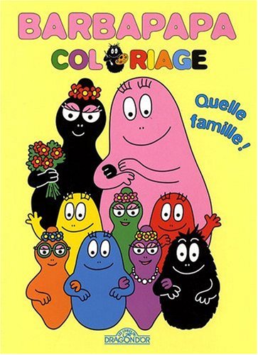 Quelle famille ! : Barbapapa Coloriage