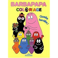 Quelle famille ! : Barbapapa Coloriage