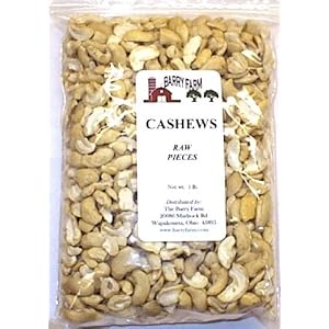 Cashews, Pieces, Raw, 1 lb. by Barry Farm