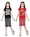 SINIMINI GIRLS DOT PRINT CAPRI SET COMBO RS.797.00