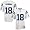 Peyton Manning Jersey: Reebok White Replica #18 Indianapolis Colts Jersey - Small