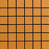 45角 モザイクタイル 床壁タイル スーパーカラー　黄色　Ｓ-１