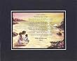 [Personalized Poem for Sons] To My Son [XXXX] My Baby Boy and Me . . . Poem on 11 x 14 inches Double Beveled Matting