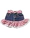 Girls Rodeo Skirt Set, 2 Piece Denim Skirt and Bandana Boots Tee, Cowgirl Western Outfit