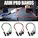 Kinetic Bands Arm Pro Bands Baseball Softball Resistance Training Bands - Arm Strength, Pitching and Conditioning Equipment, Available in 3 Levels (Youth, Advanced, Elite), Anchor Strap, Door Mount
