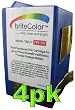 4pk BriteColor brand 793-5 compatible with Pitney Bowes DM100®i, P700, DM200L.