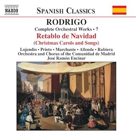 Rodrigo: Retablo De Navidad (Complete Orchestral Works, Vol. 7)