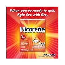 Nicorette Gum Cinnamon Surge 4 mg 190 pieces