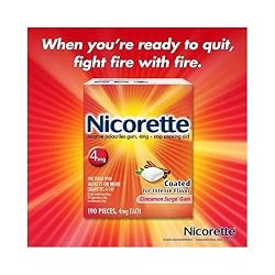 Nicorette Gum Cinnamon Surge 4 mg 190 pieces