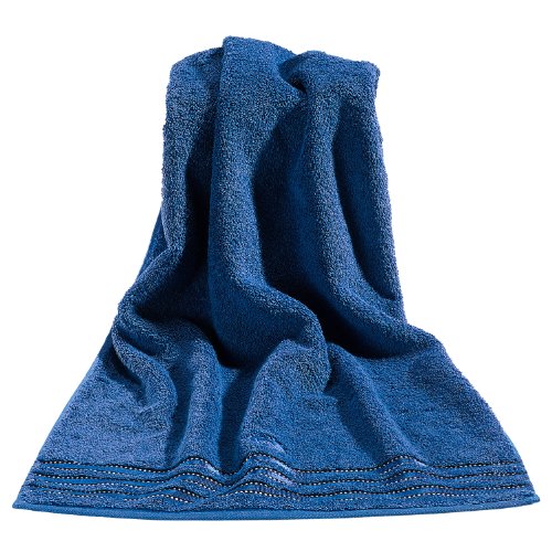 Vossen 1153260469 Cult de Luxe - Handtuch, 50 x 100 cm, deep blue