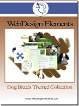 Dog Breed Web Design Elements - Templates, Logos and Photos
