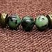 AmorWing Tiger Eye Prayer Bead Stretch Bracelet for Men & Women, Unique Design