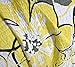 Mizone Allison 4 Piece Coverlet Set, Full/Queen, Yellow/Grey