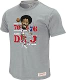 Julius Erving Philadelphia 76ers Mitchell & Ness Caricature Premium T-Shirt