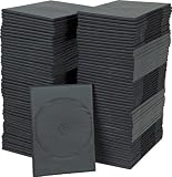 Vact 7mm Slim DVD Cases 100-pack