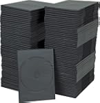 100 custodie per cd e dvd slim 7mm vi...
