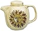 Mara Ceramic Stoneware 44 Oz. Suns Round Tea Pot