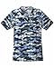 Gen Flex by Dickies Men's V-Neck Camo Plaid Print Scrub Top