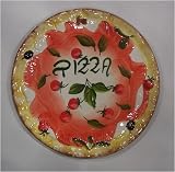 Keramik, Porzellan, Dekoration , Pizzaplatte / Pizzateller 28 cm