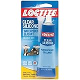 Loctite Clear Silicone Waterproof Sealant 2.7-Ounce Tube (908570)