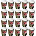 1000 x Kaffeebecher 0,3 Liter # Coffee-to-go Becher # edles Design # Pappbecher 300ml # Papierbecher # f�r Party, Kiosk, Tankstelle oder einfach f�r zuhause # Einwegbecher zum Mitnehmen # cappuccino latte macchiato Milchkaffee caf�