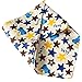 Bro'Bear 4 Pcs Pet Bandana for Cats & Small to Medium Dogs Triangle Neckerchief (Style C--Owl+Elephant+Bear+Pawprint)