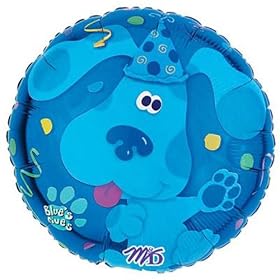 Click here to buy Blue's Clues Confetti 18 Mylar Balloons (10 count).