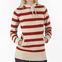 Bench Womens Boxing Day Knit Hoody Bone White