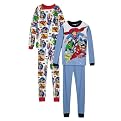 Boys' Justice League 4-pc. PJ Set - White