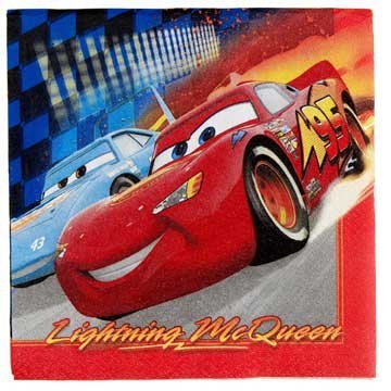 Disney Cars Lunch Napkins 16ct