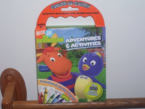 Childrens Toyshop  Toys : The Backyardigans Color-N-carry Activity Traveler with Jumbo Crayons