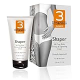 3D Shaper, All Over Body Firming and Tightening Cream, Clinically Approved. Immediate Skin Tightening Effect