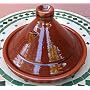 Authentic Handmade Moroccan Cooking Tagine 12-Inch