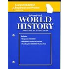 Click here to buy WORLD HISTORY: PATTERNS OF INTERACTION, Georgia EOC GHSGT Preparation and Practice, Pupil's edition (End of Course and... by  McDougal Littell.