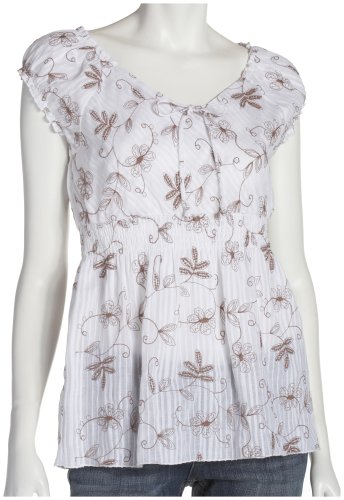 BANDOLINOBLU Women's Keisha Short Sleeve Top